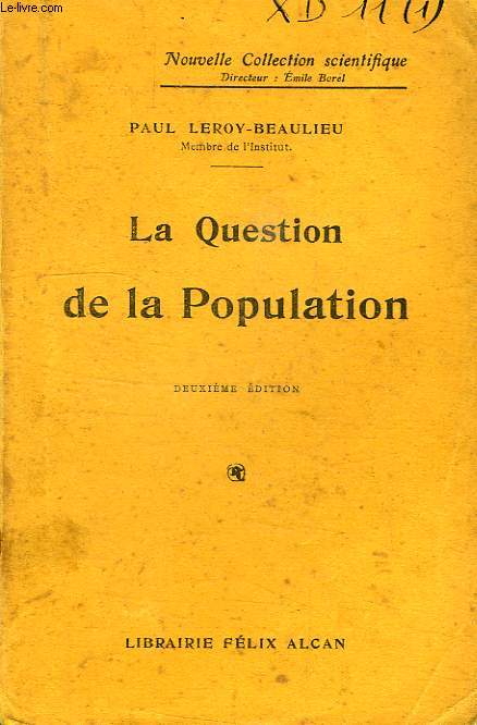 LA QUESTION DE LA POPULATION