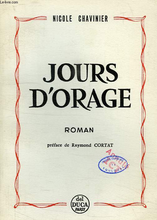 JOURS D'ORAGE