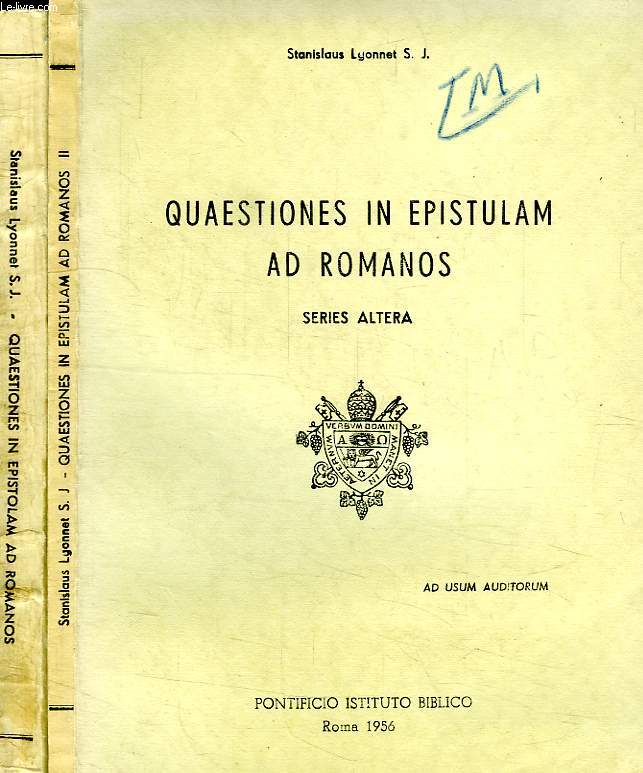 QUAESTIONES IN EPISTULAM AD ROMANOS, 2 TOMES
