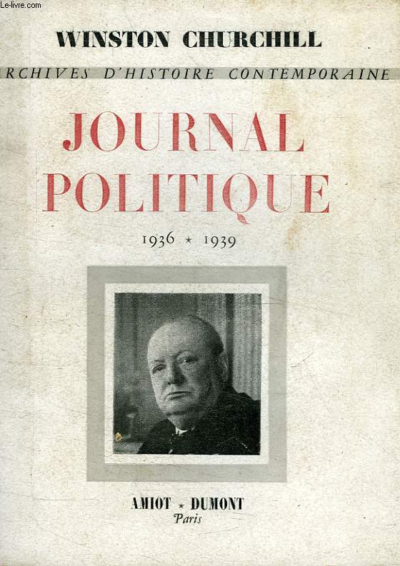 JOURNAL POLITIQUE, 1936-1939