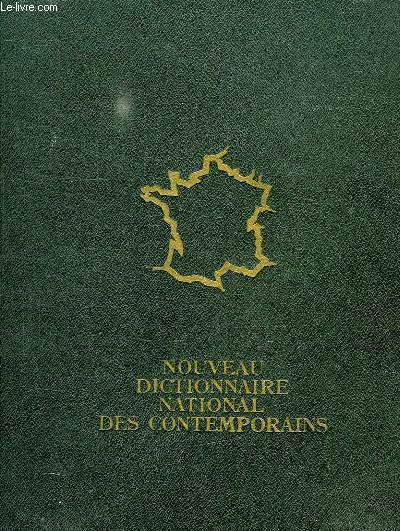 NOUVEAU DICTIONNAIRE NATIONAL DES CONTEMPORAINS, TOME II, 1963