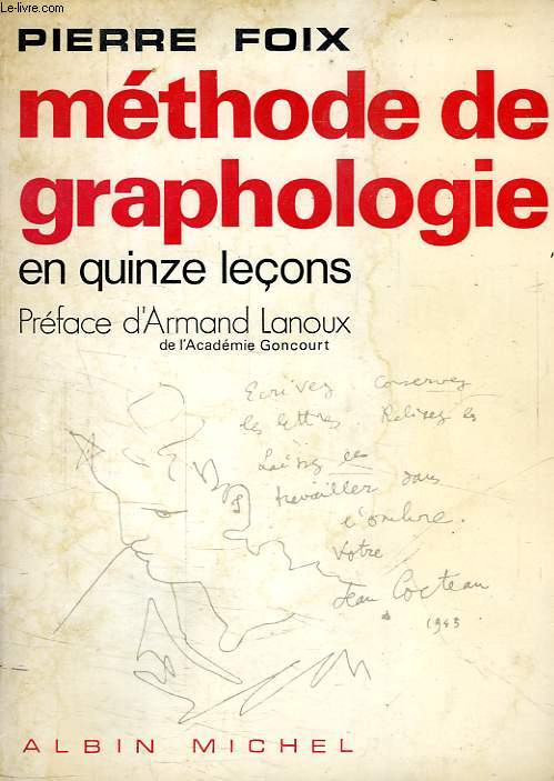METHODE DE GRAPHOLOGIE EN 15 LECONS