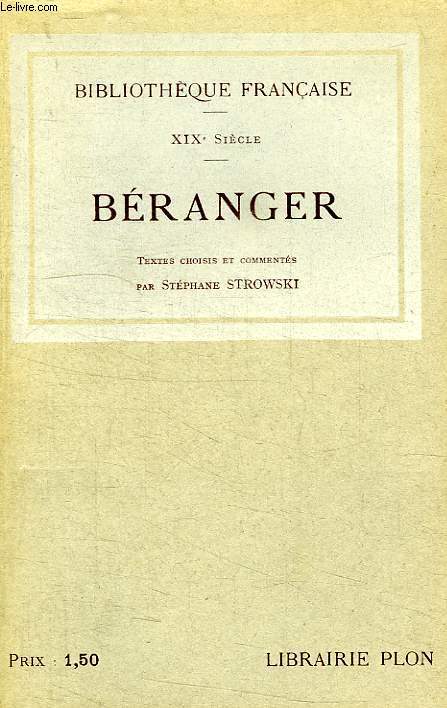 P.J. DE BERANGER