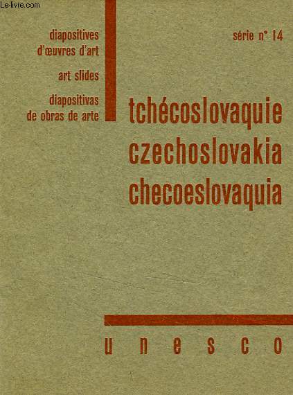 DIAPOSITIVES D'OEUVRES D'ART, SERIE N 14, TCHECOSLOVAQUIE