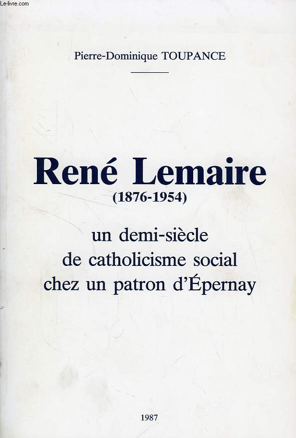 RENE LEMAIRE (1876-1954)