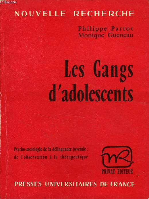 LES GANGS D'ADOLESCENTS