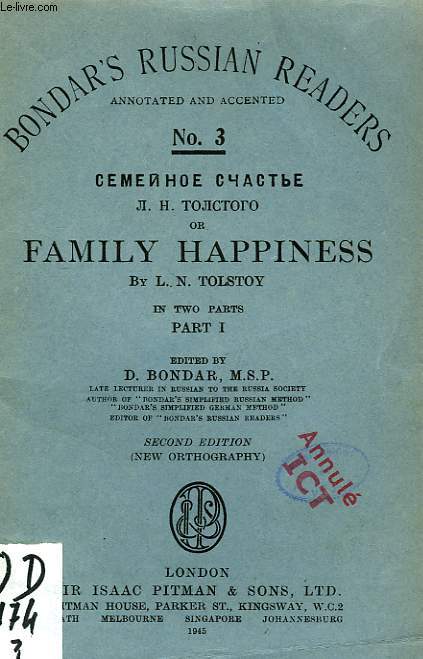 FAMILY HAPPINESS, PART I