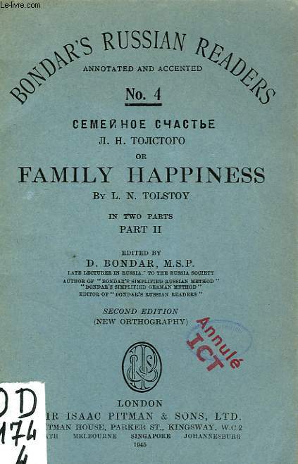 FAMILY HAPPINESS, PART II