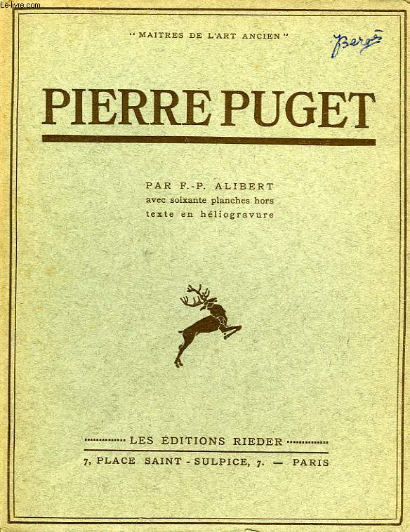 PIERRE PUGET