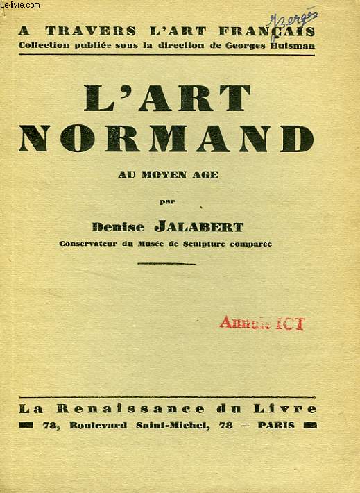 L'ART NORMAND AU MOYEN AGE