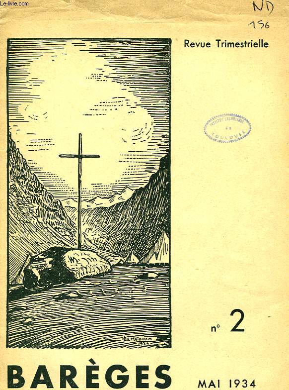 BAREGES, N 2, MAI 1934