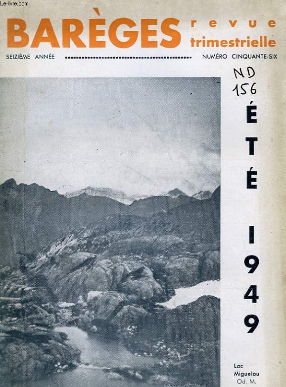BAREGES, N 56, ETE 1949