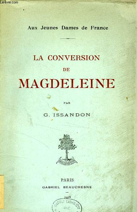 LA CONVERSION DE MAGDELEINE
