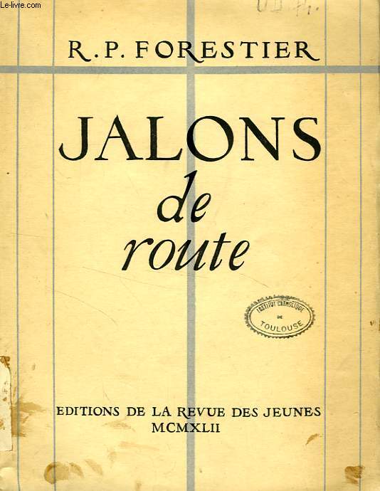 JALONS DE ROUTE