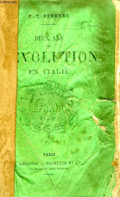 DEUX ANS DE REVOLUTION EN ITALIE (1848-1849)