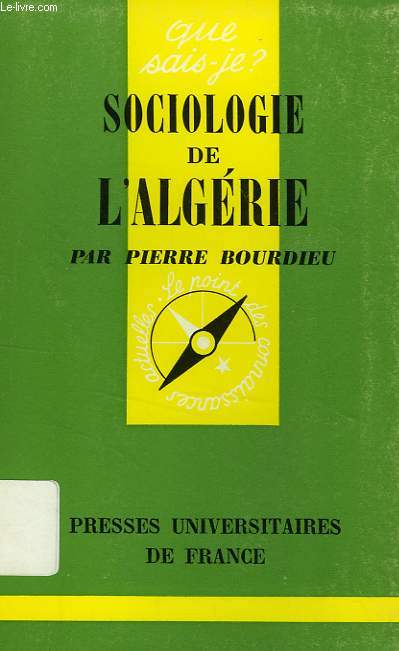 SOCIOLOGIE DE L'ALGERIE
