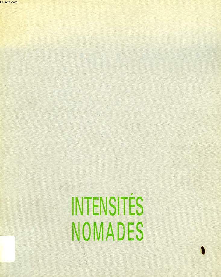 INTENSITES NOMADES