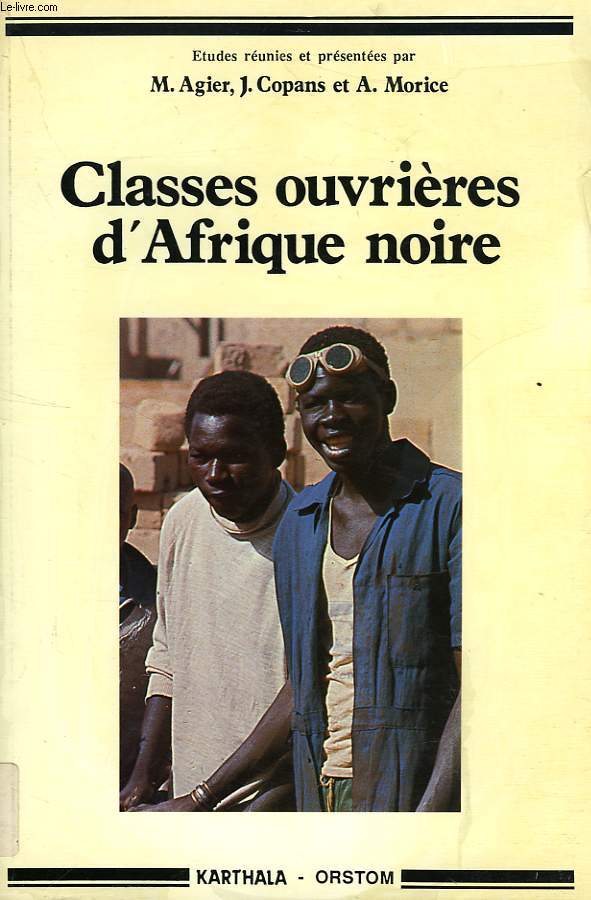 CLASSES OUVRIERES D'AFRIQUE NOIRE