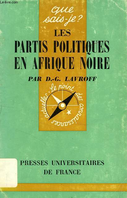 LES PARTIS POLITIQUES EN AFRIQUE NOIRE