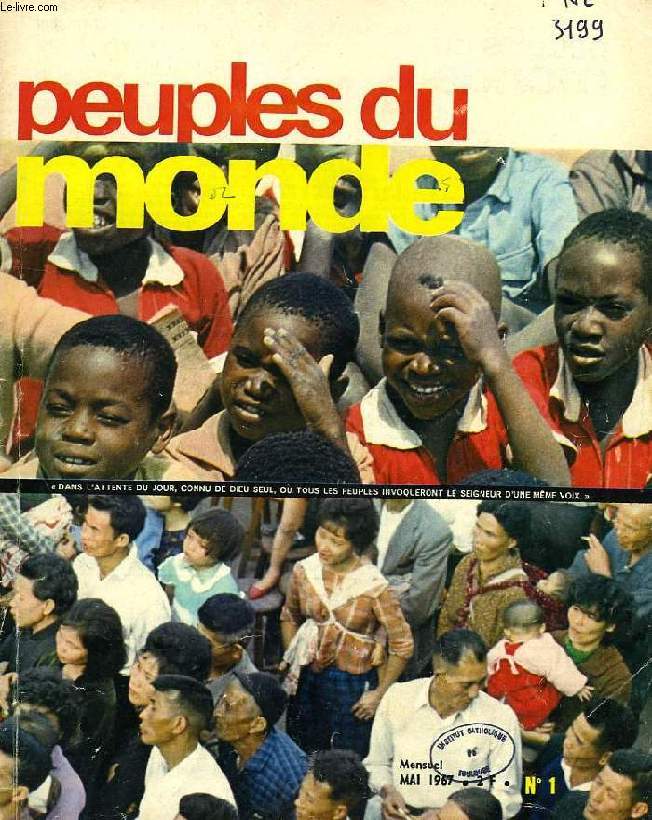 PEUPLES DU MONDE, 1967-2006, 150 NUMEROS (INCOMPLET)