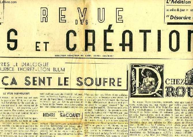 REVUE DES ARTS ET CREATIONS, 2e ANNEE, N.S., N 15, JUILLET 1947