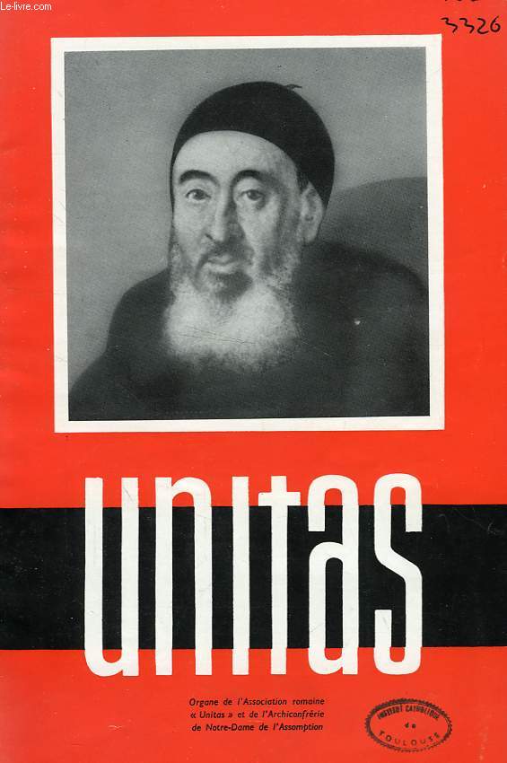 UNITAS, XIVe ANNEE, VOL. VII, N 53, 1er TRIM. 1961