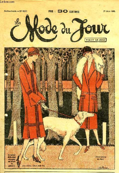 LA MODE DU JOUR, 6e ANNEE, N 257, MARS 1926