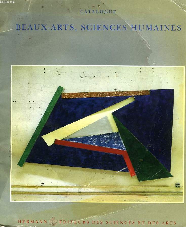 CATALOGUE BEAUX-ARTS, SCIENCES HUMAINES, 1989