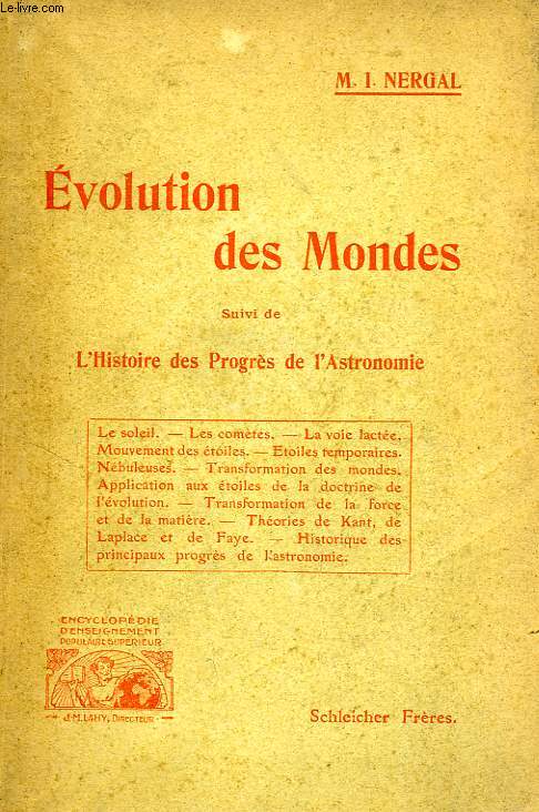 EVOLUTION DES MONDES