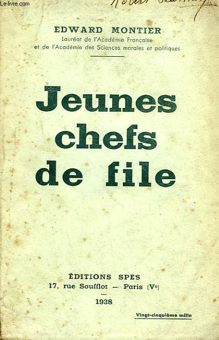JEUNES CHEFS DE FILE