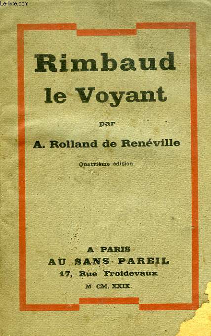 RIMBAUD LE VOYANT