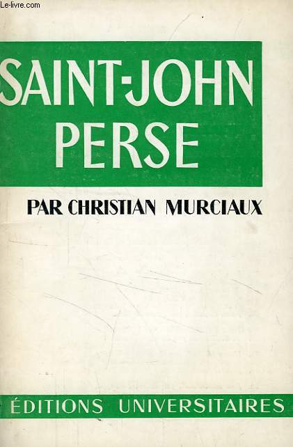 SAINT-JOHN PERSE