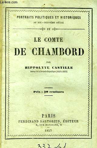 LE COMTE DE CHAMBORD