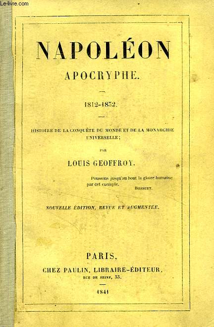NAPOLEON APOCRYPHE, 1812-1832