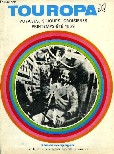 TOUROPA, VOYAGES, SEJOURS, CROISIERES, PRINTEMPS-ETE 1969
