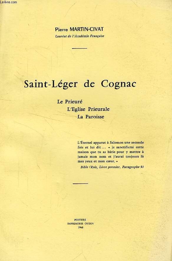 SAINT-LEGER DE COGNAC