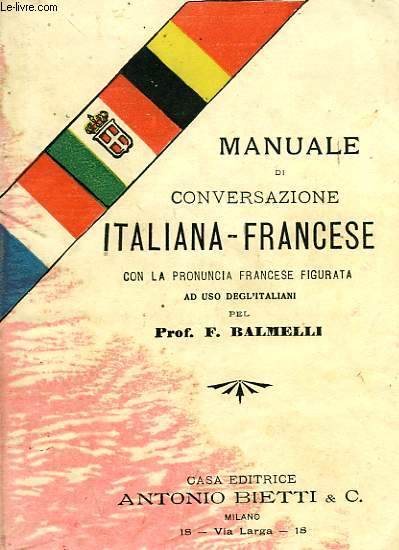 MANUALE DI CONVERSAZIONE ITALIANA-FRANCESE