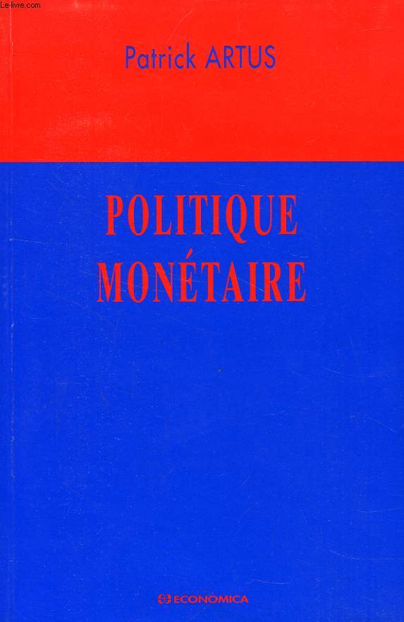 POLITIQUE MONETAIRE