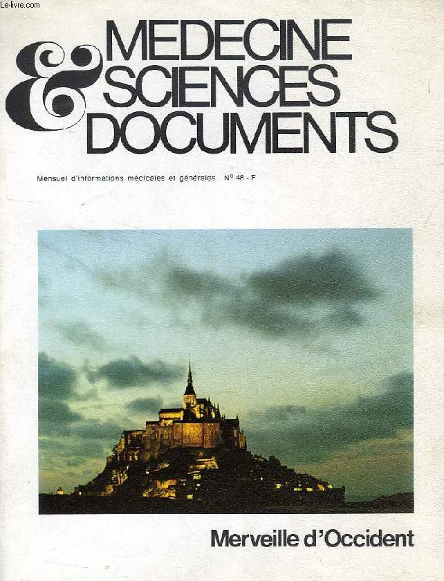 MEDECINE SCIENCES & DOCUMENTS, N 48