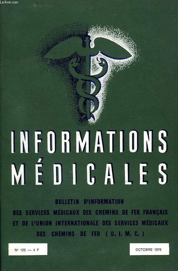 INFORMATIONS MEDICALES, N 125, OCT. 1978