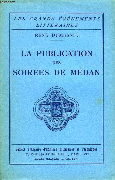 LA PUBLICATION DES SOIREES DE MEDAN