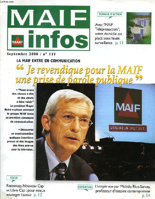 MAIF INFOS, N 119, SEPT. 2000