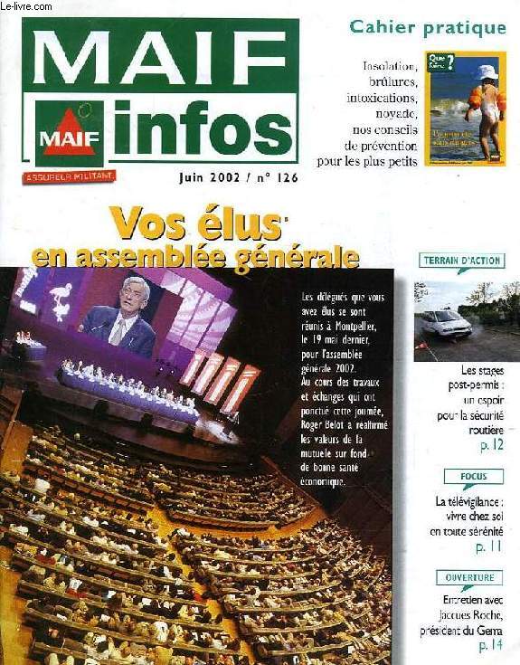 MAIF INFOS, N 126, JUIN 2002