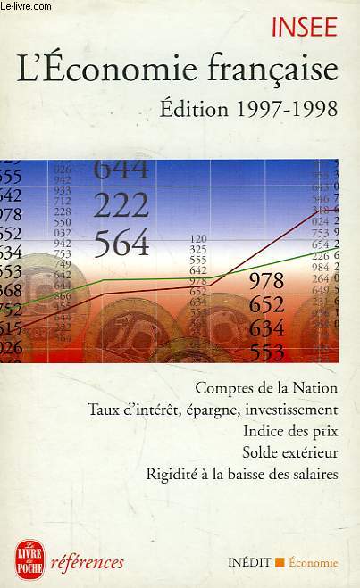 L'ECONOMIE FRANCAISE, EDITION 1997-1998 (INSEE)