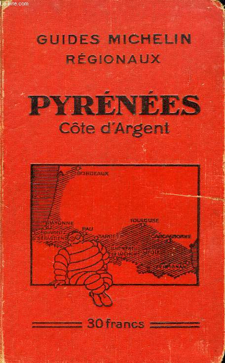 PYRENEES, COTE D'ARGENT, GUIDE MICHELIN