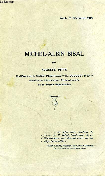 MICHEL-ALBIN BIBAL