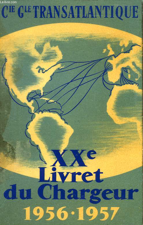 XXe LIVRET DU CHARGEUR, 1956-1957