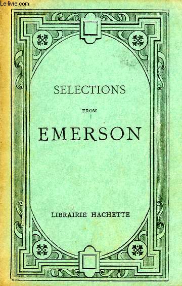 SELECTIONS FROM EMERSON