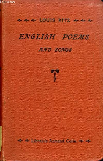 ENGLISH POEMS AND SONGS