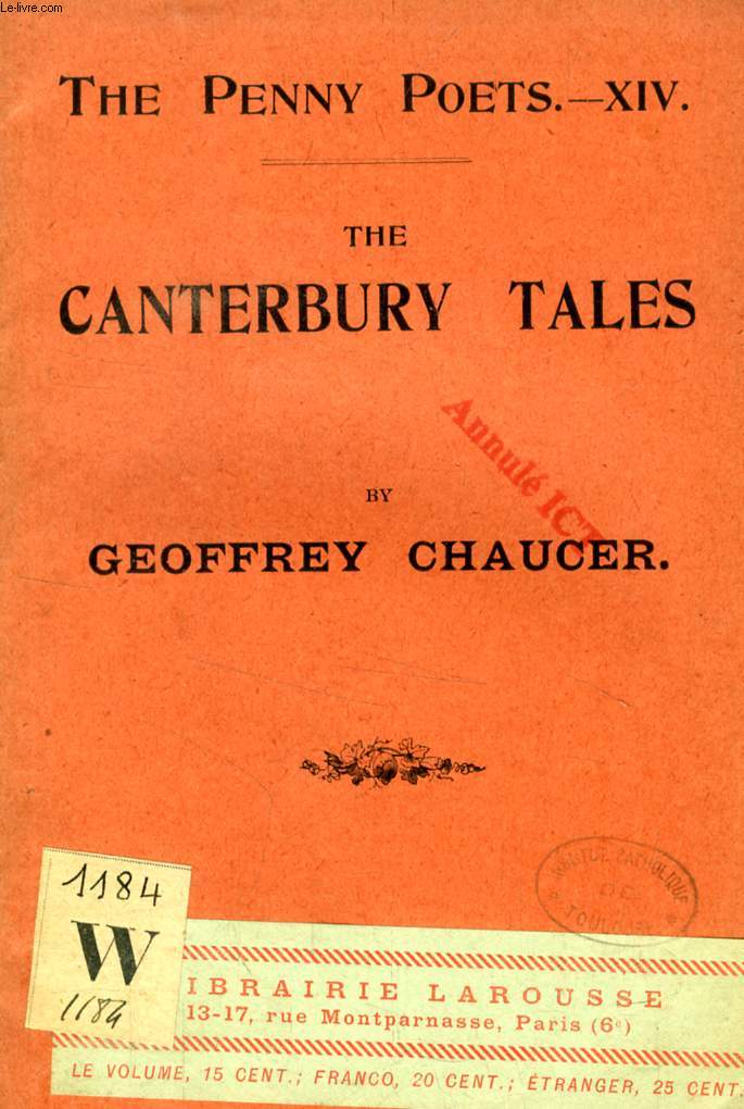 THE CANTERBURY TALES (THE PENNY POETS, XIV)